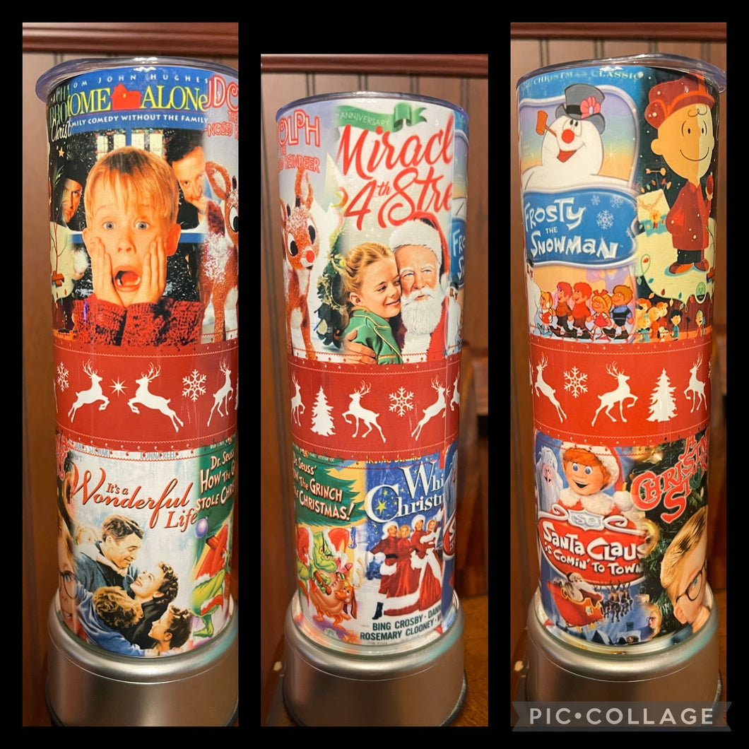 Christmas Movie Tumbler